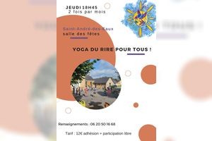 Yoga du rire pour tous à Sant-André-des-eaux